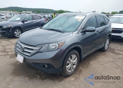 2014 Honda Cr-V Ex-L from USA, damaged, VIN 2HKRM3H71EH537792